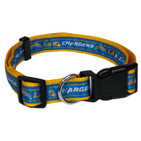 Los Angeles Chargers Dog Satin Collar or Leash