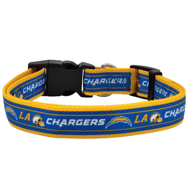 Los Angeles Chargers Dog Satin Collar or Leash