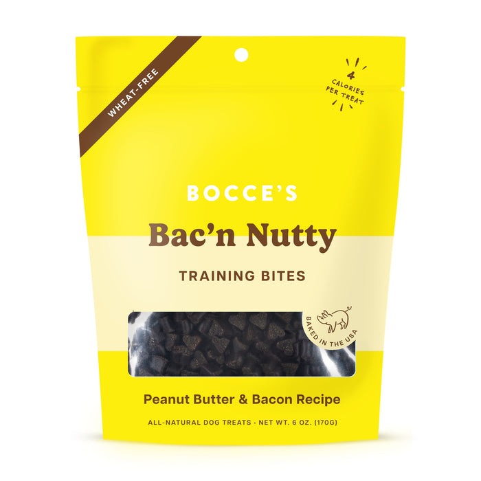 Bocce's Bakery Bac'n Nutty Training Bites