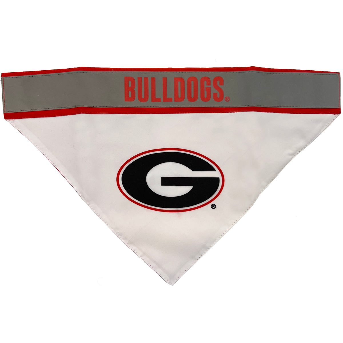 GA Bulldogs Reversible Reflective Slide-On Bandana