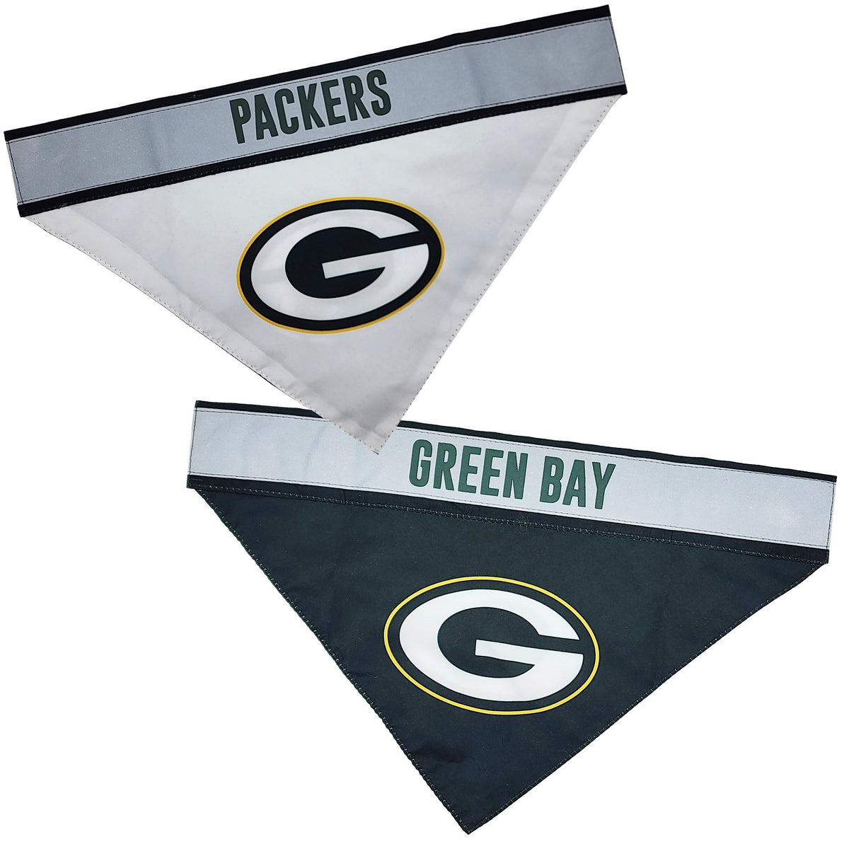 Green Bay Packers Reversible Reflective Slide-On Bandana