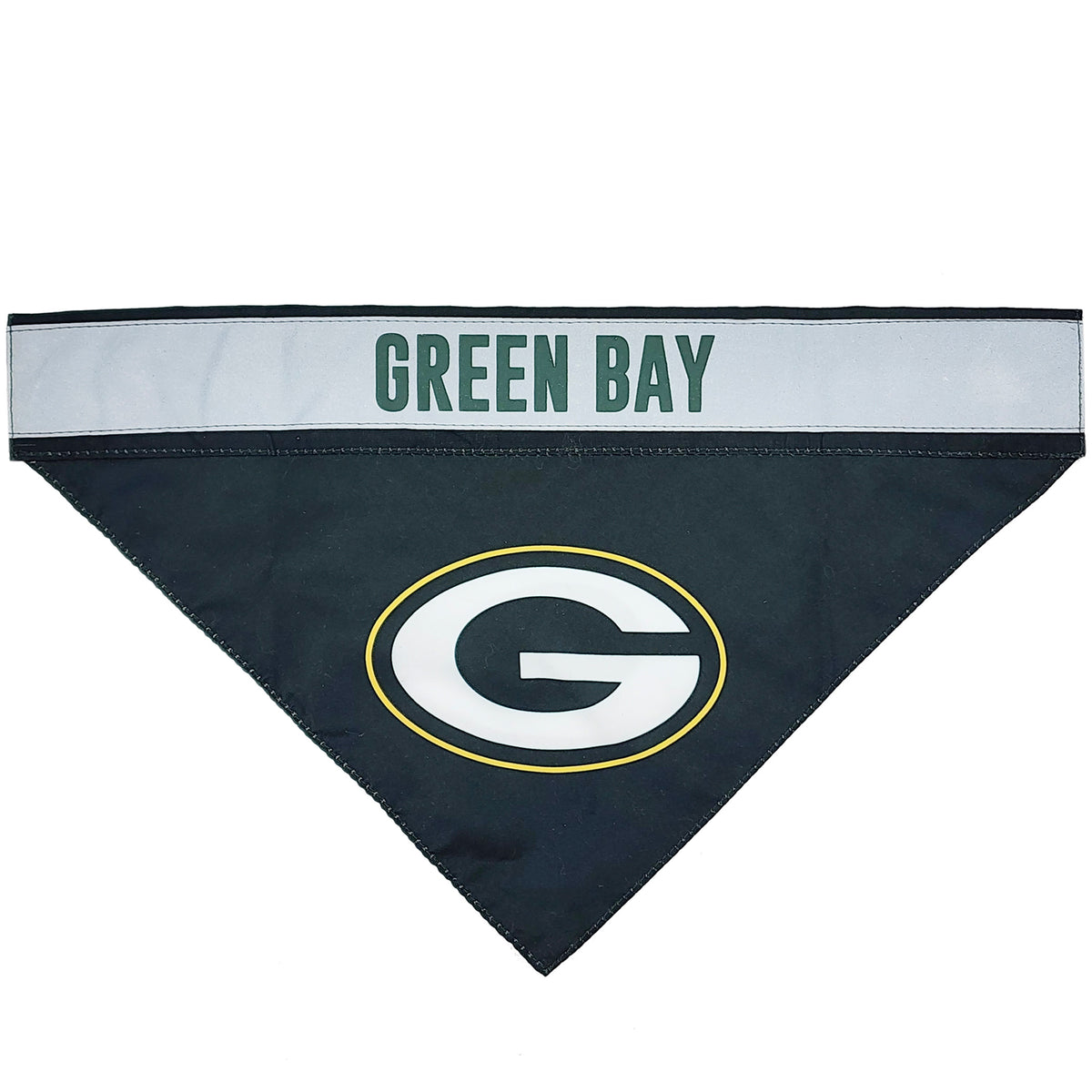 Green Bay Packers Reversible Reflective Slide-On Bandana