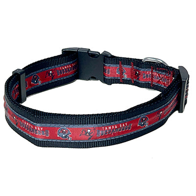 Tampa Bay Buccaneers Satin Dog Collar or Leash