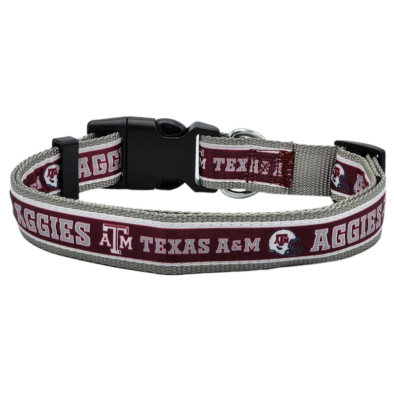 TX A&M Aggies Dog Satin Collar or Leash
