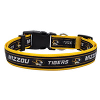 MO Tigers Dog Satin Collar or Leash