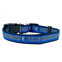 Dallas Mavericks Satin Dog Collar or Leash