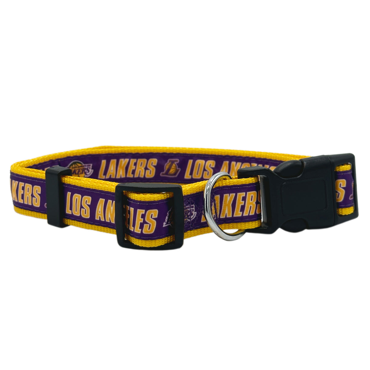 Los Angeles Lakers Dog Satin Collar or Leash