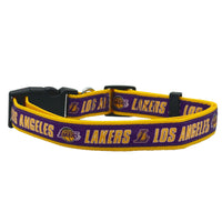 Los Angeles Lakers Dog Satin Collar or Leash