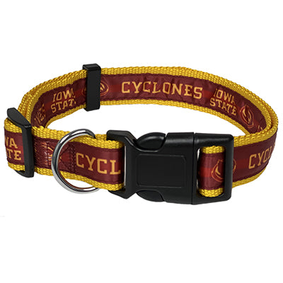 IA State Cyclones Satin Dog Collar or Leash