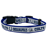 Indianapolis Colts Dog Satin Collar or Leash