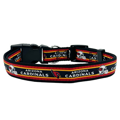 AZ Cardinals Satin Dog Collar or Leash