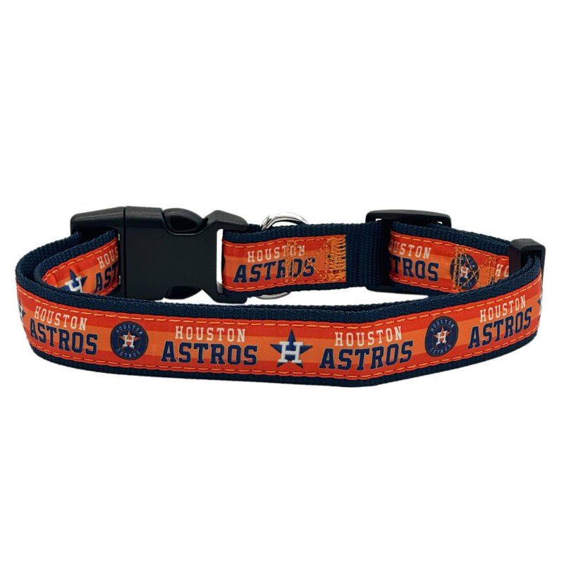 Houston Astros Dog Satin Collar or Leash