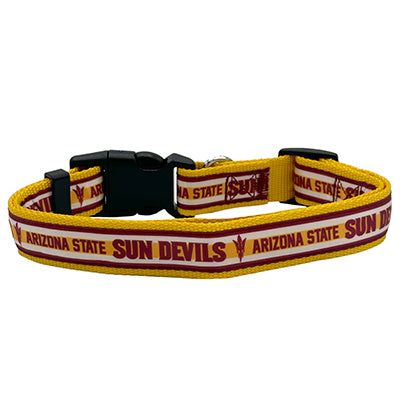AZ State Sun Devils Satin Dog Collar or Leash