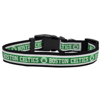 Boston Celtics Dog Satin Collar or Leash