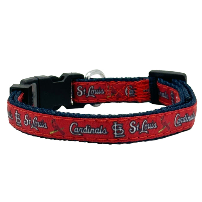 St Louis Cardinals Satin Cat Collar