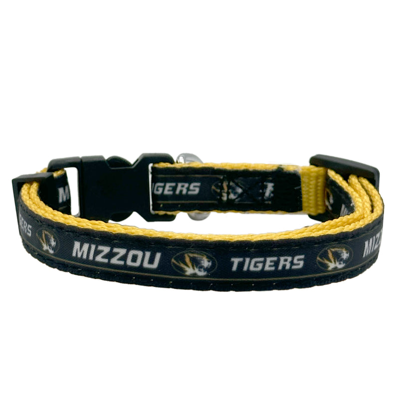 MO Tigers Cat Satin Collar