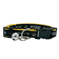 MO Tigers Cat Satin Collar