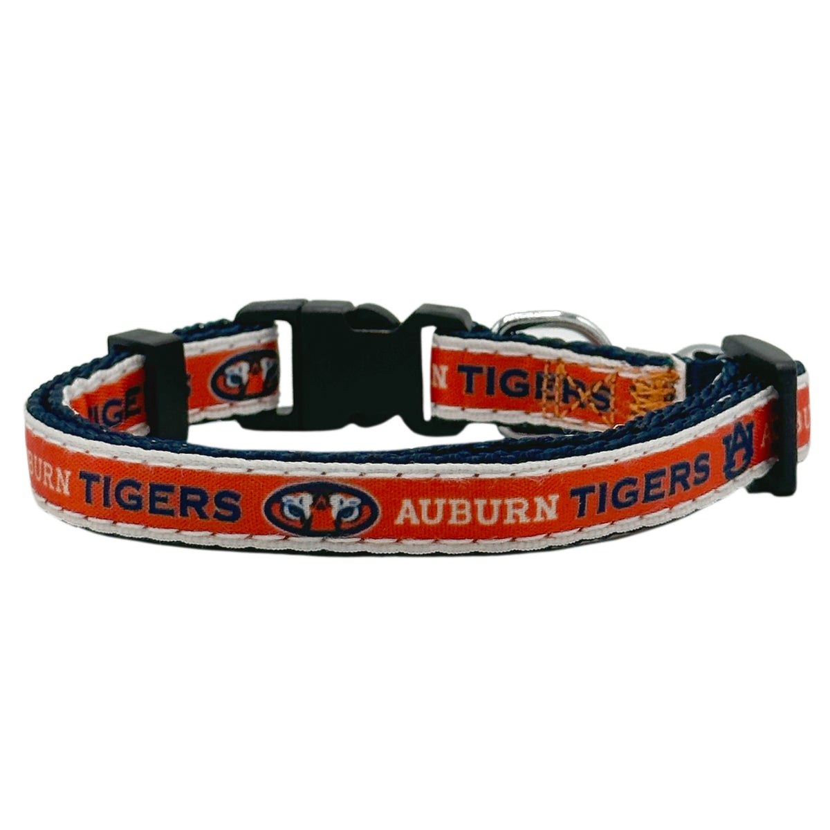 Auburn Tigers Cat Satin Collar