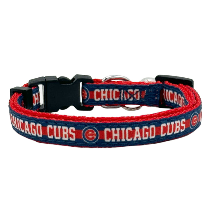 Chicago Cubs Satin Cat Collar