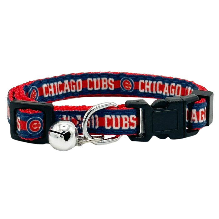 Chicago Cubs Satin Cat Collar