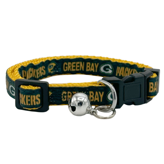 Green Bay Packers Satin Cat Collar