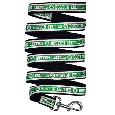 Boston Celtics Satin Dog Collar or Leash