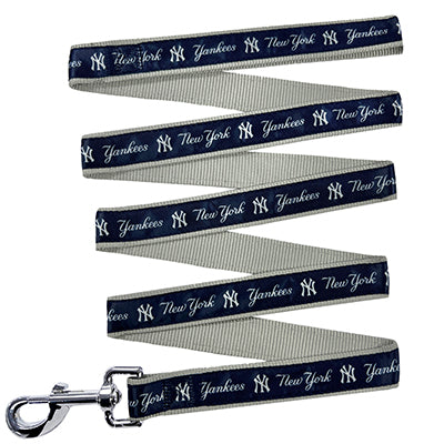 New York Yankees Satin Dog Collar or Leash