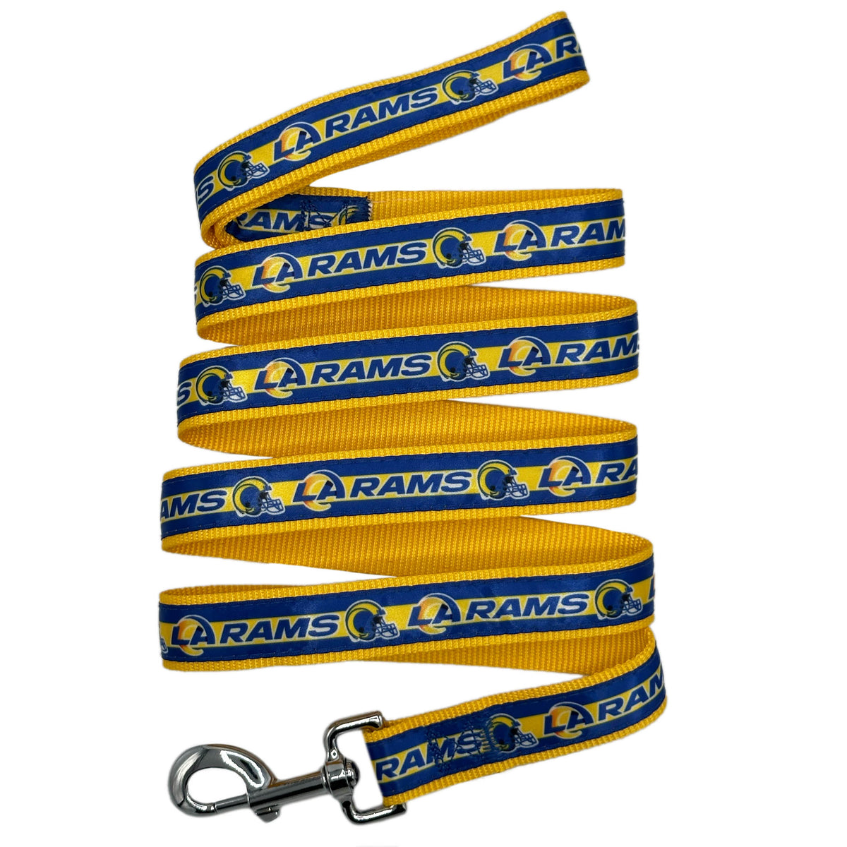 Los Angeles Rams Dog Satin Collar or Leash