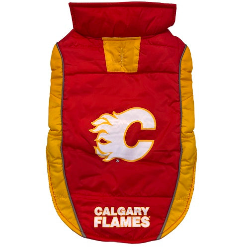 Calgary Flames Game Day Puffer Vest