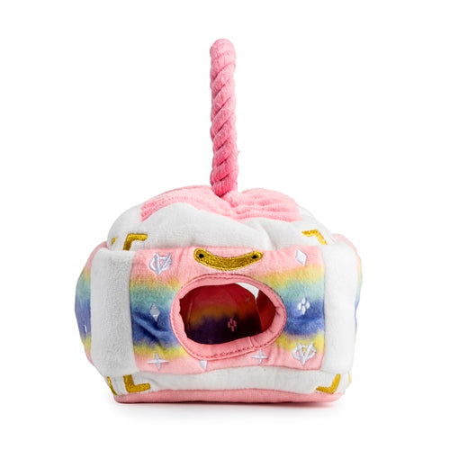 Chewy Vuiton Pink Ombre Trunk Activity House