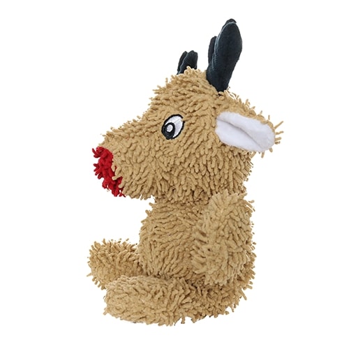 Mighty Microfiber Ball - Reindeer Tough Toy