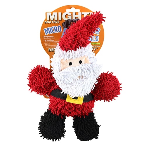 Mighty Microfiber Ball - Santa Tough Toy