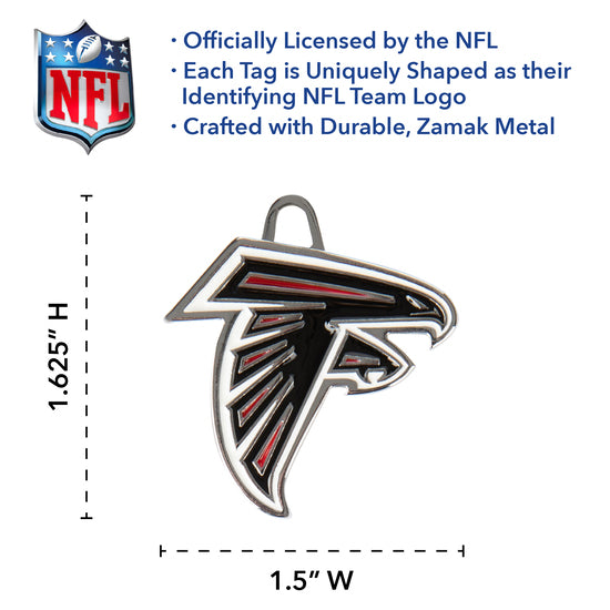 Atlanta Falcons Pet ID Tag