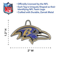Baltimore Ravens Pet ID Tag