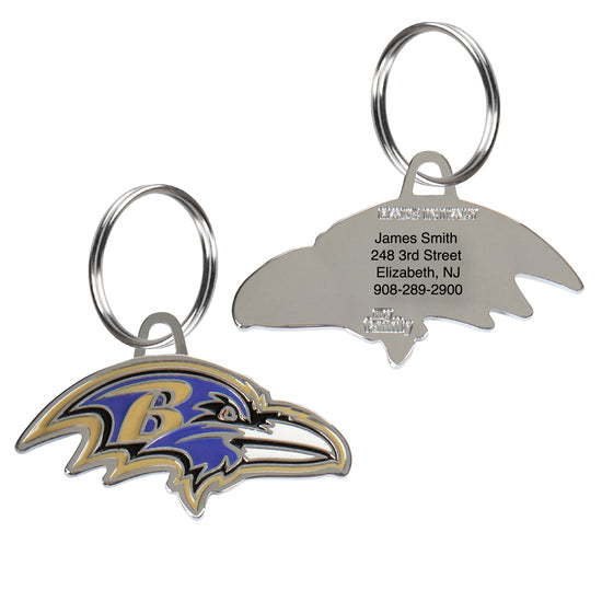 Baltimore Ravens Pet ID Tag