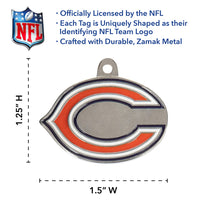 Chicago Bears Pet ID Tag