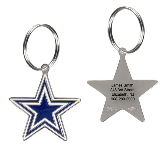 Dallas Cowboys Pet ID Tag