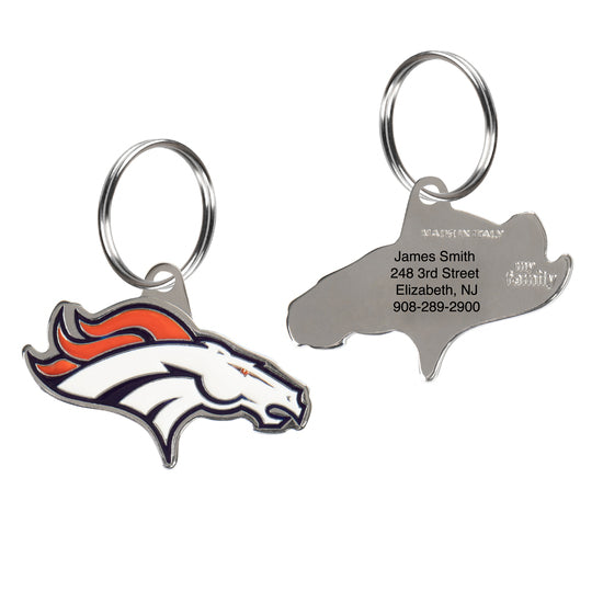 Denver Broncos Pet ID Tag