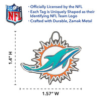 Miami Dolphins Pet ID Tag