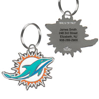 Miami Dolphins Pet ID Tag