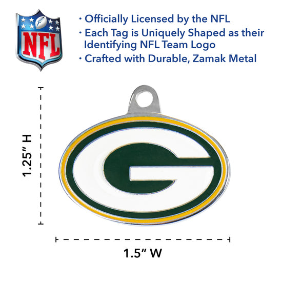 Green Bay Packers Pet ID Tag