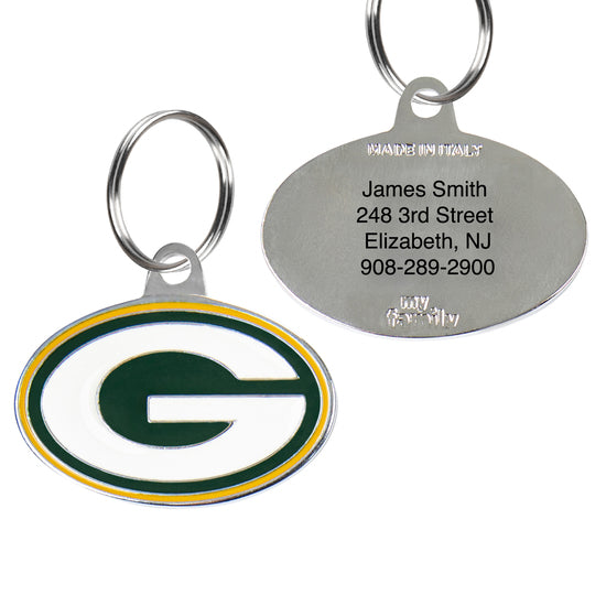 Green Bay Packers Pet ID Tag