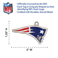 New England Patriots Pet ID Tag