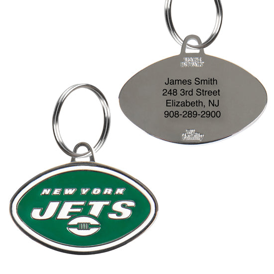 New York Jets Pet ID Tag