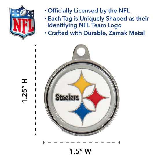 Pittsburgh Steelers Pet ID Tag