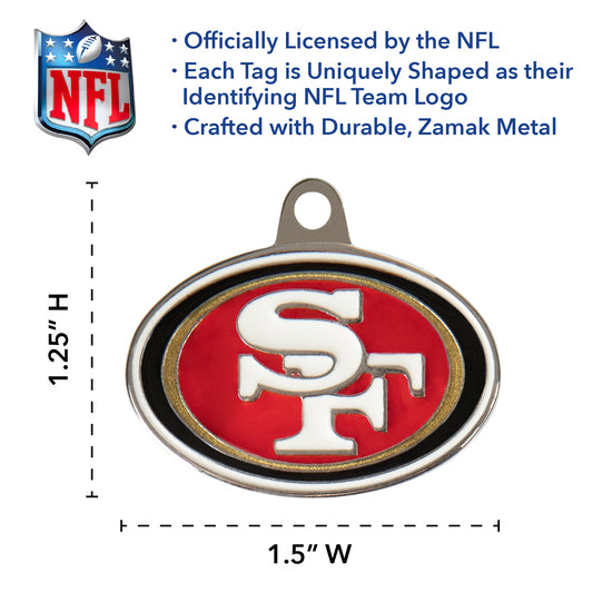 San Francisco 49ers Pet ID Tag