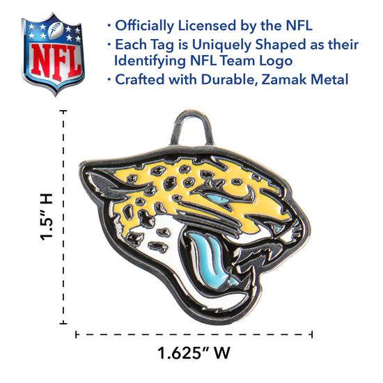 Jacksonville Jaguars Pet ID Tag