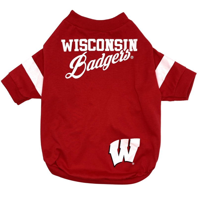 WI Badgers Stripe Tee Shirt
