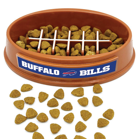 Buffalo Bills Football Slow Feeder Bowl