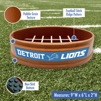 Detroit Lions Football Slow Feeder Bowl